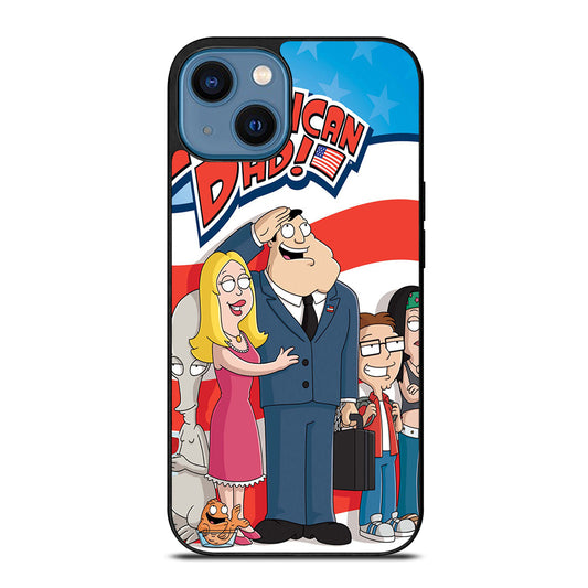 AMERICAN DAD CARTOON SERIES iPhone 14 Case Cover