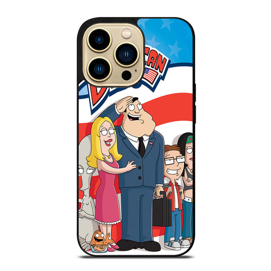 AMERICAN DAD CARTOON SERIES iPhone 14 Pro Max Case Cover