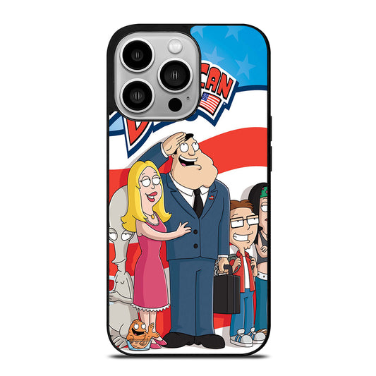 AMERICAN DAD CARTOON SERIES iPhone 14 Pro Case Cover