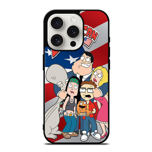 AMERICAN DAD TV SERIES iPhone 15 Pro Case Cover