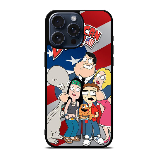 AMERICAN DAD TV SERIES iPhone 15 Pro Max Case Cover