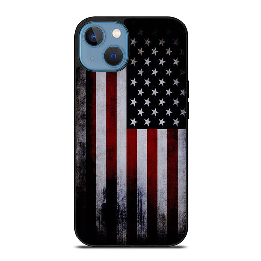 AMERICAN FLAG ART iPhone 13 Case Cover