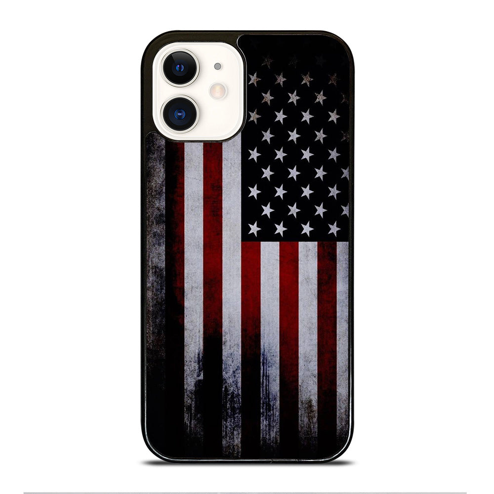 AMERICAN FLAG ART iPhone 12 Case Cover