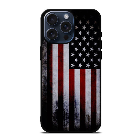 AMERICAN FLAG ART iPhone 15 Pro Max Case Cover