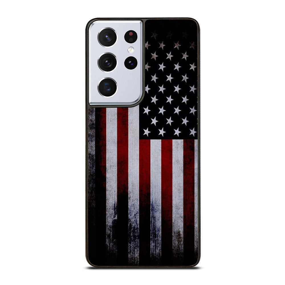 AMERICAN FLAG ART Samsung Galaxy S21 Ultra Case Cover