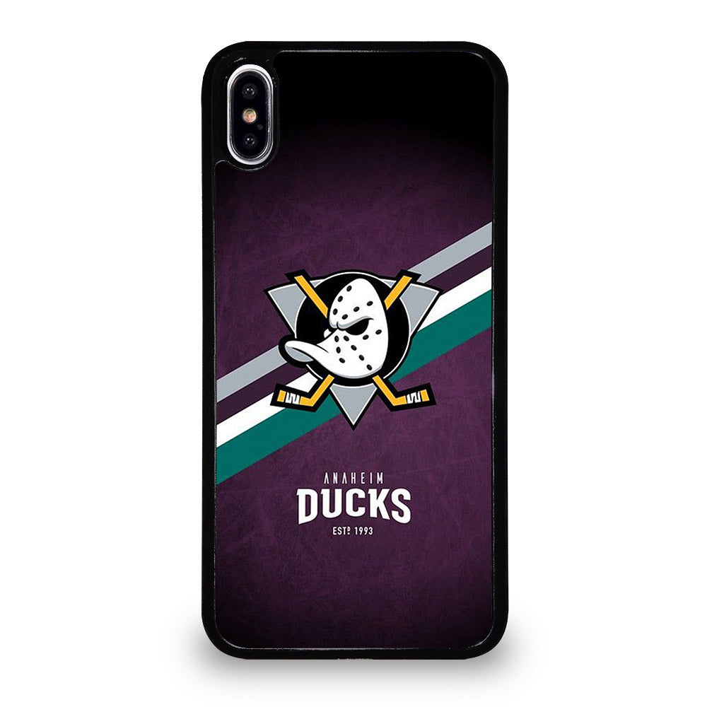 ANAHEIM DUCKS FOOTBALL LOGO iPhone XS Max Case Cover