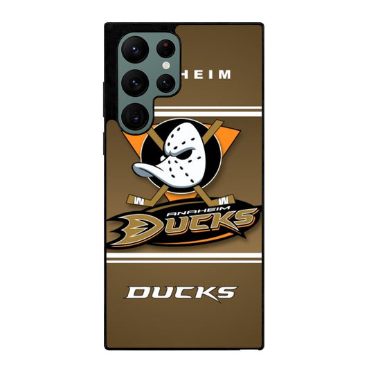 ANAHEIM DUCKS HOCKEY LOGO 3 Samsung Galaxy S22 Ultra Case Cover