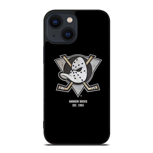 ANAHEIM DUCKS FOOTBALL LOGO 2 iPhone 14 Plus Case Cover