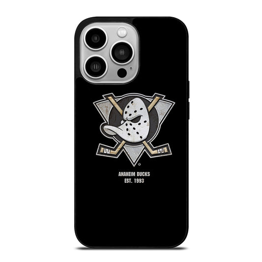 ANAHEIM DUCKS FOOTBALL LOGO 2 iPhone 14 Pro Case Cover