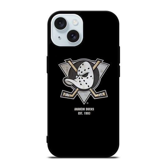 ANAHEIM DUCKS FOOTBALL LOGO 2 iPhone 15 Case Cover