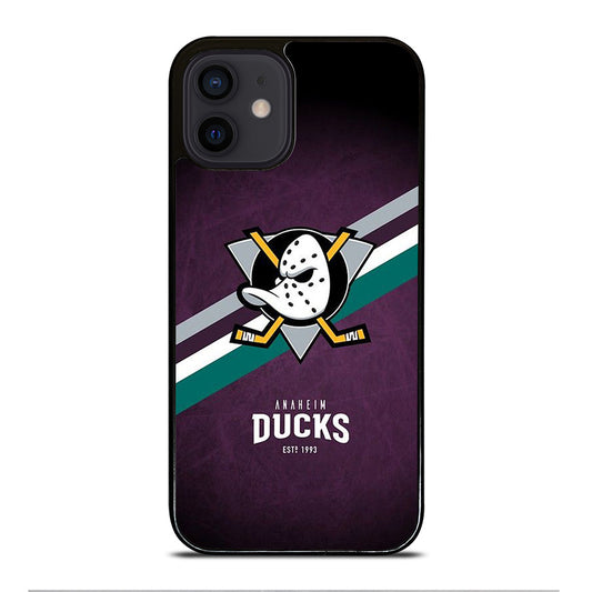 ANAHEIM DUCKS FOOTBALL LOGO iPhone 12 Mini Case Cover