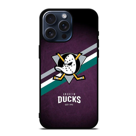 ANAHEIM DUCKS FOOTBALL LOGO iPhone 15 Pro Max Case Cover