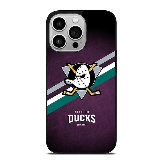 ANAHEIM DUCKS FOOTBALL LOGO iPhone 14 Pro Case Cover