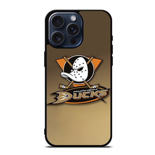 ANAHEIM DUCKS HOCKEY LOGO 1 iPhone 15 Pro Max Case Cover