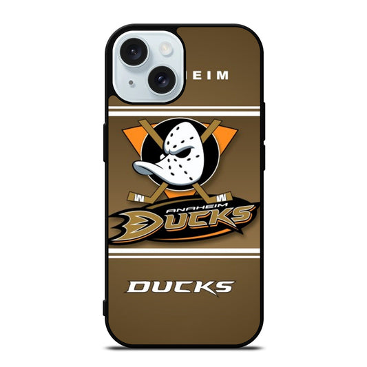 ANAHEIM DUCKS HOCKEY LOGO 3 iPhone 15 Case Cover