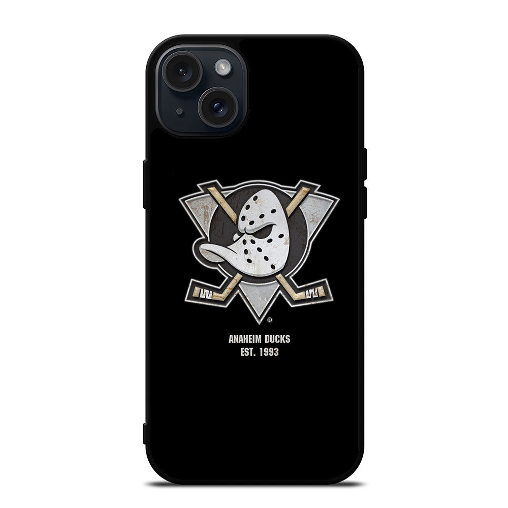 ANAHEIM DUCKS HOCKEY LOGO 4 iPhone 15 Plus Case Cover
