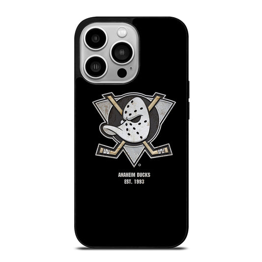 ANAHEIM DUCKS HOCKEY LOGO 4 iPhone 14 Pro Case Cover