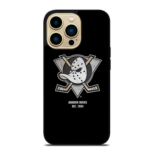 ANAHEIM DUCKS HOCKEY LOGO 4 iPhone 14 Pro Max Case Cover