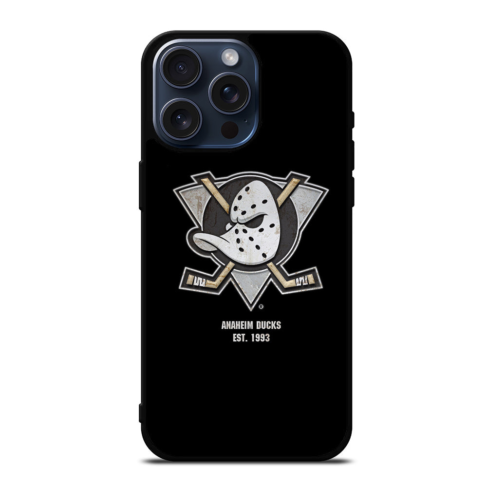 ANAHEIM DUCKS HOCKEY LOGO 4 iPhone 15 Pro Max Case Cover