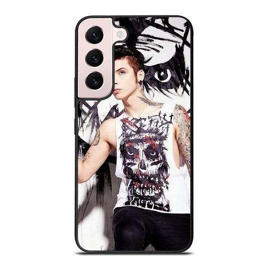 ANDY BIERSACK BLACK VEIL BRIDES Samsung Galaxy S22 Plus Case Cover