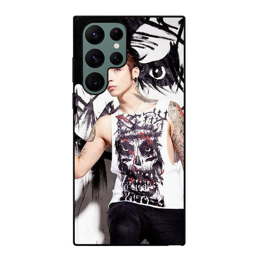 ANDY BIERSACK BLACK VEIL BRIDES Samsung Galaxy S22 Ultra Case Cover