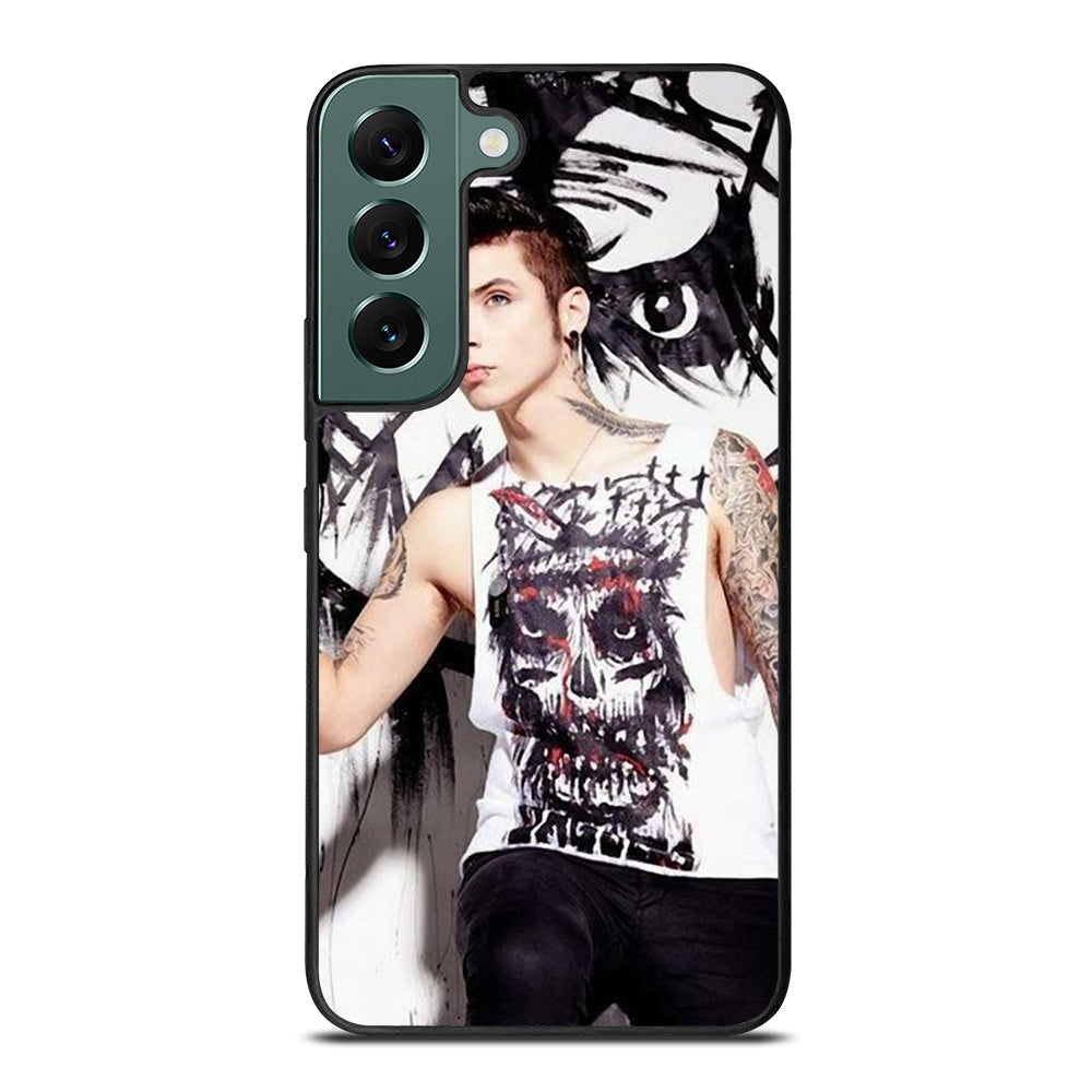 ANDY BIERSACK BLACK VEIL BRIDES Samsung Galaxy S22 Case Cover