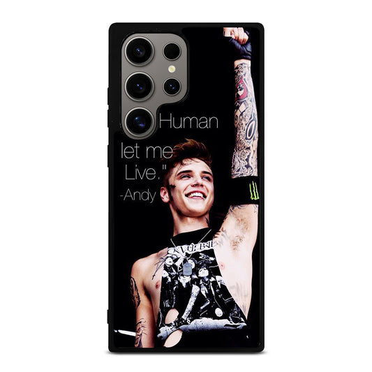 ANDY BIERSACK BLACK VEIL BRIDES QUOTE Samsung Galaxy S24 Ultra Case Cover