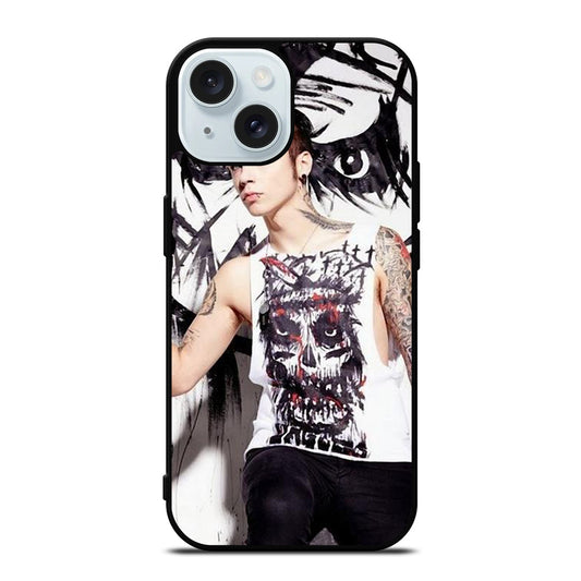 ANDY BIERSACK BLACK VEIL BRIDES iPhone 15 Case Cover