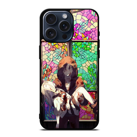 ANGELS OF DEATH STAINED GLASS iPhone 15 Pro Max Case Cover