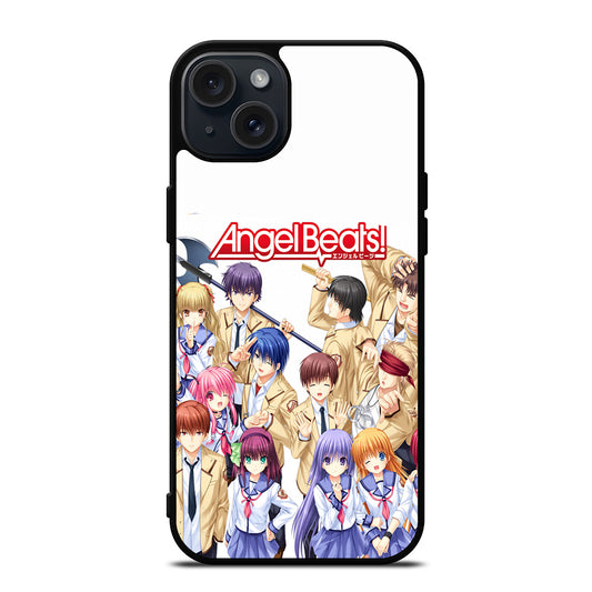 ANGEL BEATS ALL CHARACTER iPhone 15 Plus Case Cover