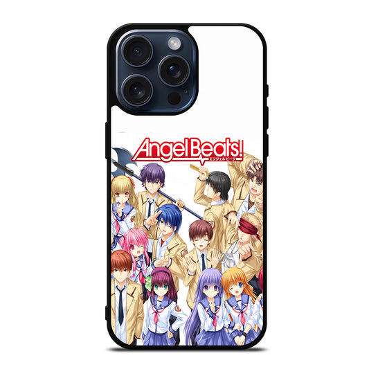 ANGEL BEATS ALL CHARACTER iPhone 15 Pro Max Case Cover