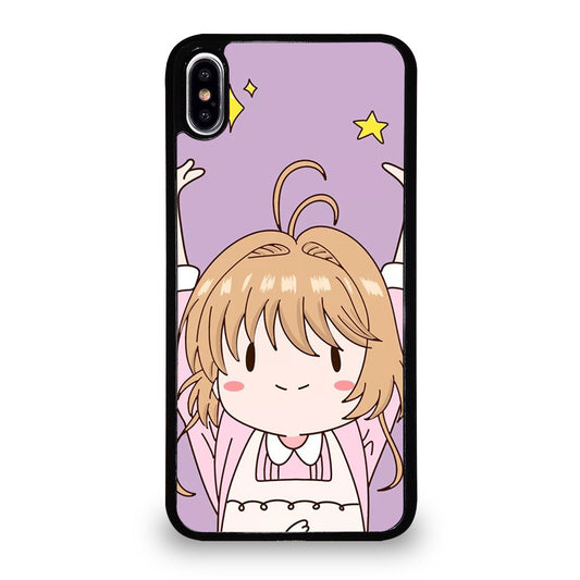 ANIME CARDCAPTOR SAKURA CUTE iPhone XS Max Case Cover