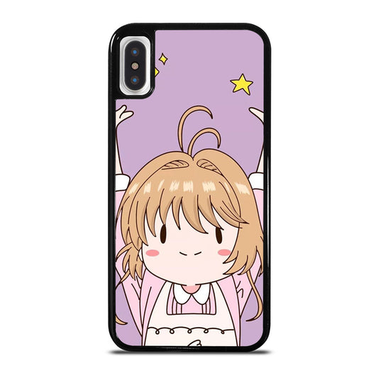 ANIME CARDCAPTOR SAKURA CUTE iPhone X / XS Case Cover