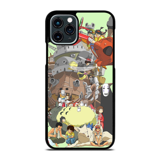 ANIME STUDIO GHIBLI ALL CARACTER iPhone 11 Pro Case Cover