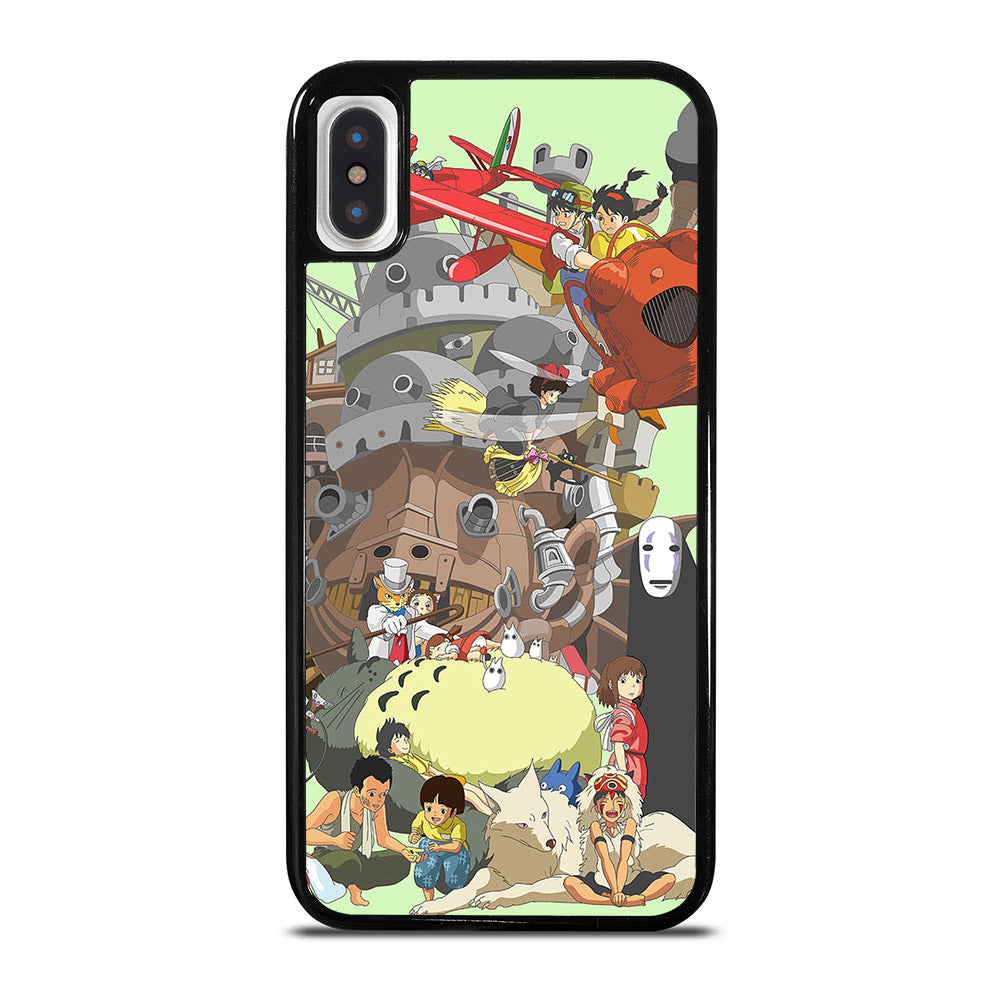 ANIME STUDIO GHIBLI ALL CARACTER iPhone X / XS Case Cover