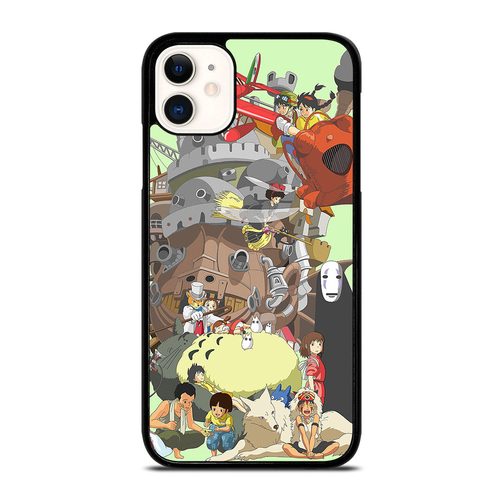 ANIME STUDIO GHIBLI ALL CARACTER iPhone 11 Case Cover