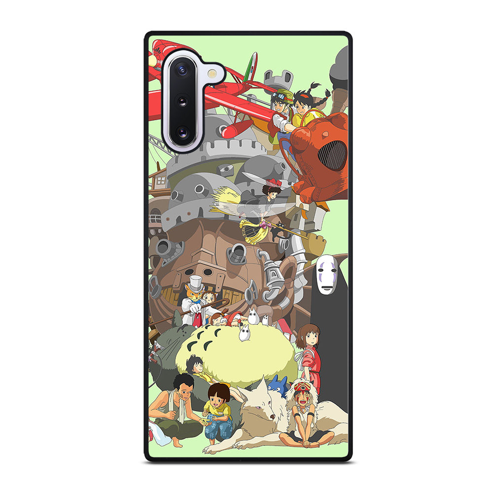 ANIME STUDIO GHIBLI ALL CARACTER Samsung Galaxy Note 10 Case Cover