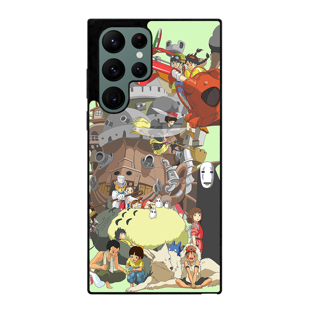 ANIME STUDIO GHIBLI ALL CARACTER Samsung Galaxy S22 Ultra Case Cover