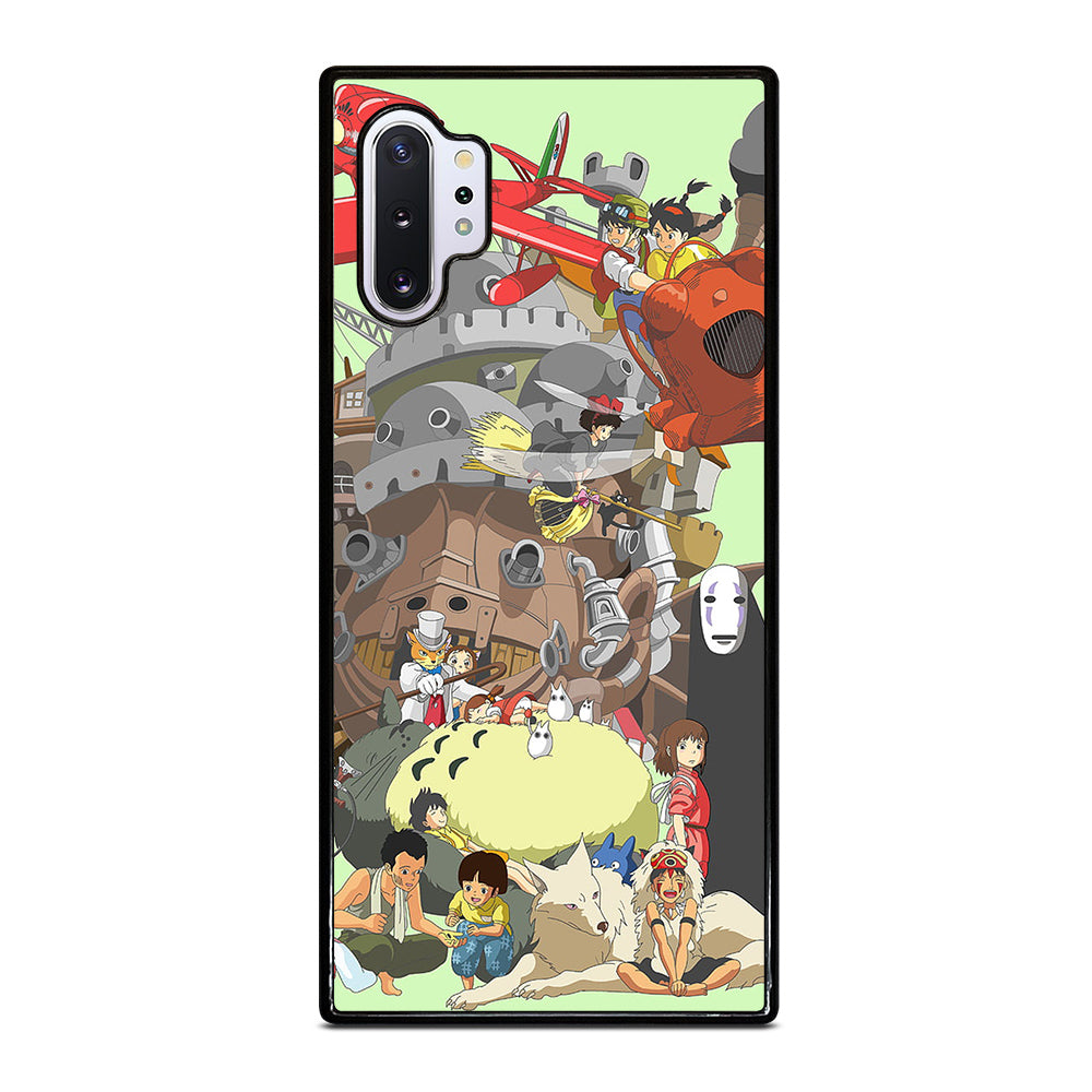 ANIME STUDIO GHIBLI ALL CARACTER Samsung Galaxy Note 10 Plus Case Cover