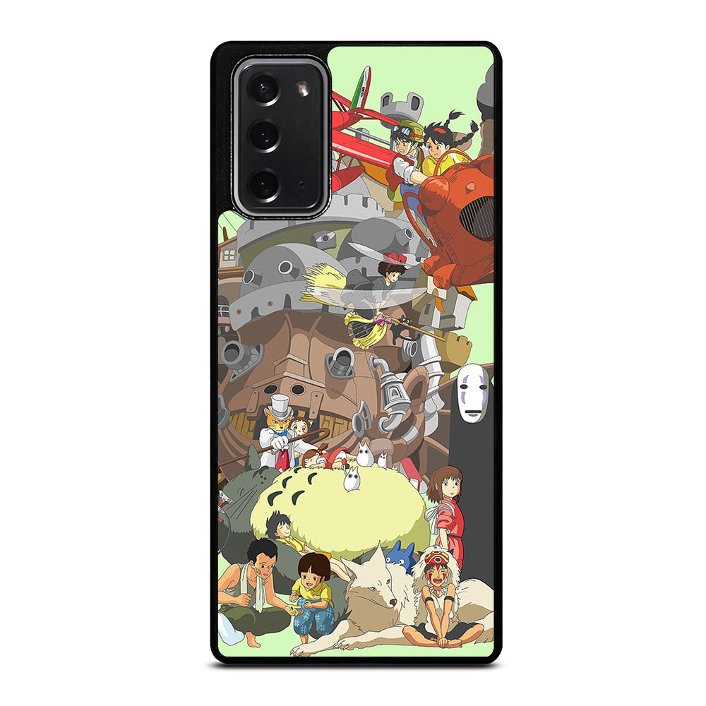 ANIME STUDIO GHIBLI ALL CARACTER Samsung Galaxy Note 20 Case Cover