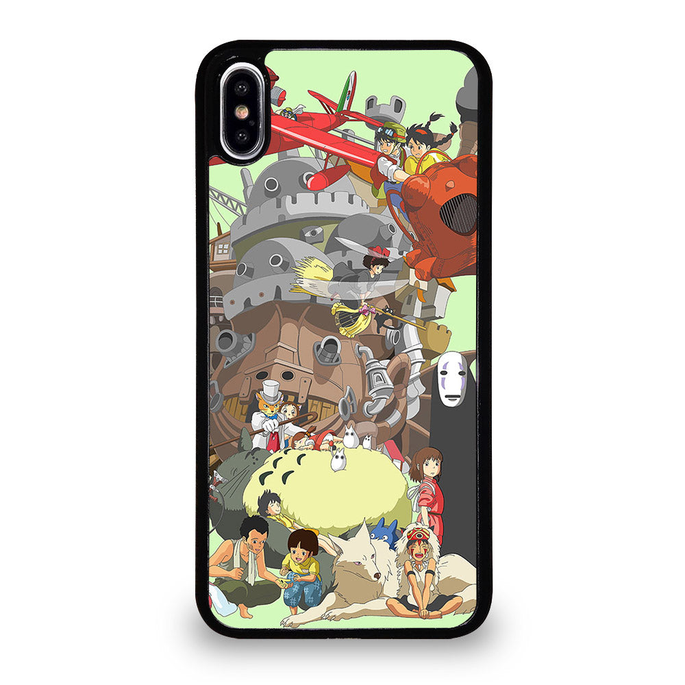 ANIME STUDIO GHIBLI ALL CARACTER iPhone XS Max Case Cover