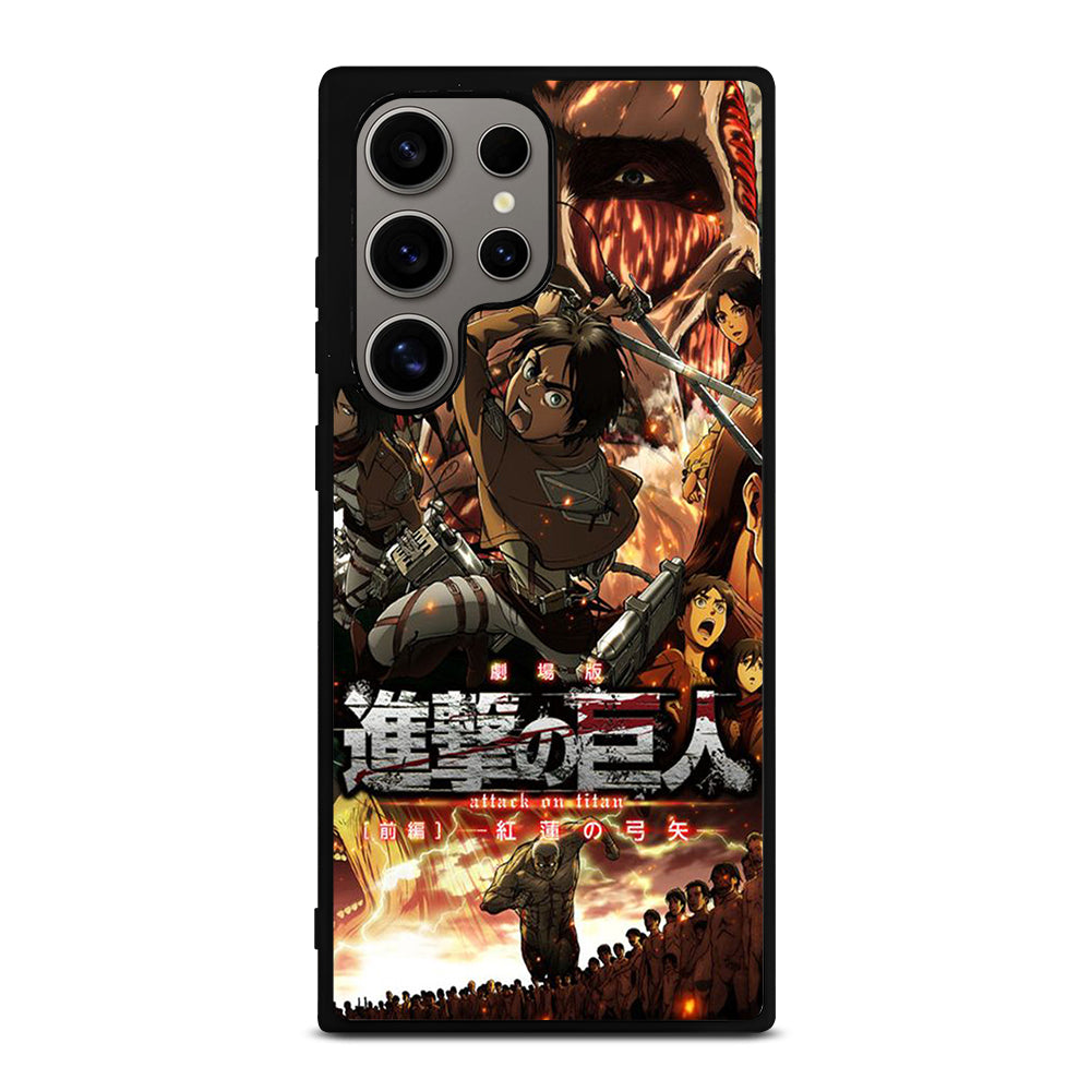 ANIME ATTACK ON TITAN CHARACTER Samsung Galaxy S24 Ultra Case Cover