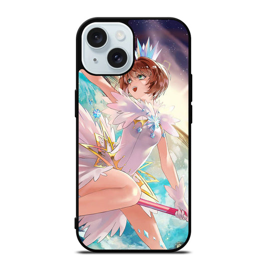 ANIME CARDCAPTOR SAKURA 1 iPhone 15 Case Cover