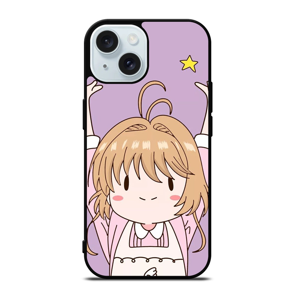 ANIME CARDCAPTOR SAKURA CUTE iPhone 15 Case Cover