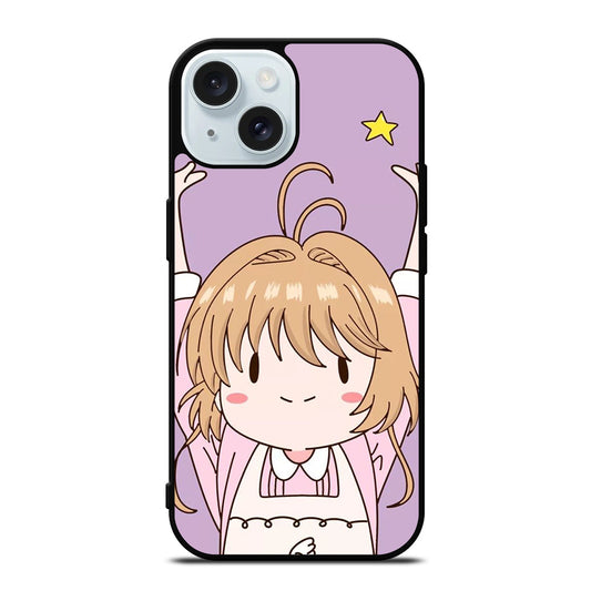 ANIME CARDCAPTOR SAKURA CUTE iPhone 15 Case Cover