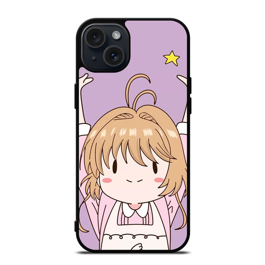 ANIME CARDCAPTOR SAKURA CUTE iPhone 15 Plus Case Cover