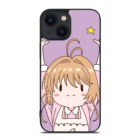 ANIME CARDCAPTOR SAKURA CUTE iPhone 14 Plus Case Cover