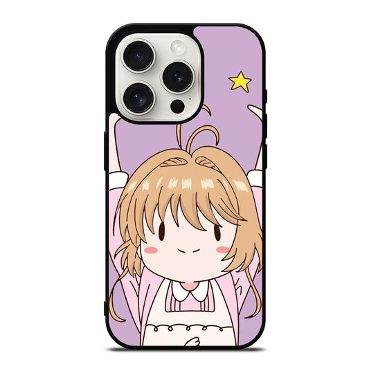 ANIME CARDCAPTOR SAKURA CUTE iPhone 15 Pro Case Cover