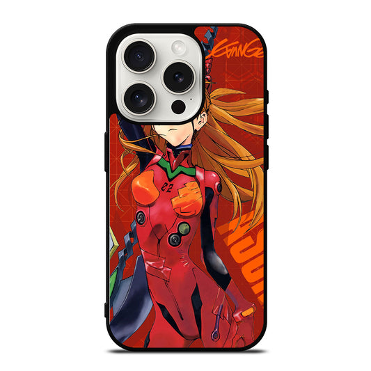 ANIME EVANGELION ASUKA iPhone 15 Pro Case Cover