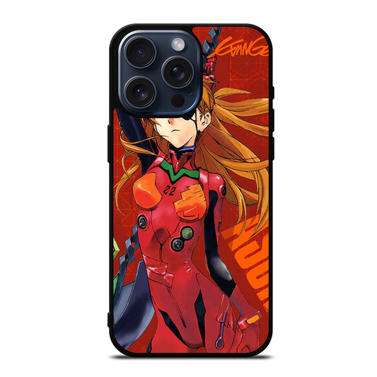 ANIME EVANGELION ASUKA iPhone 15 Pro Max Case Cover
